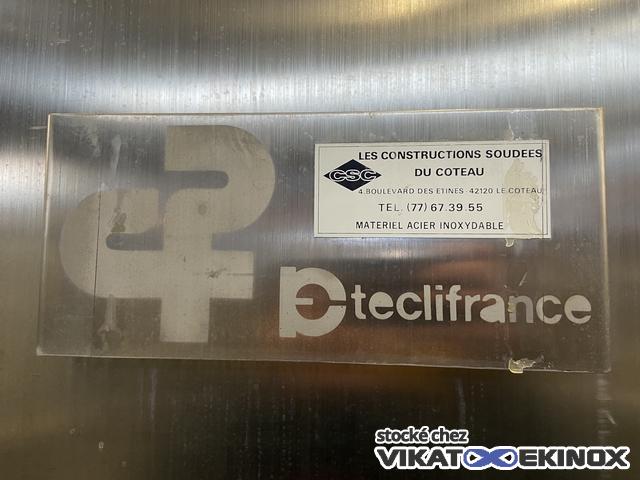 CSC container/ tank 5200 litres - S/S 304