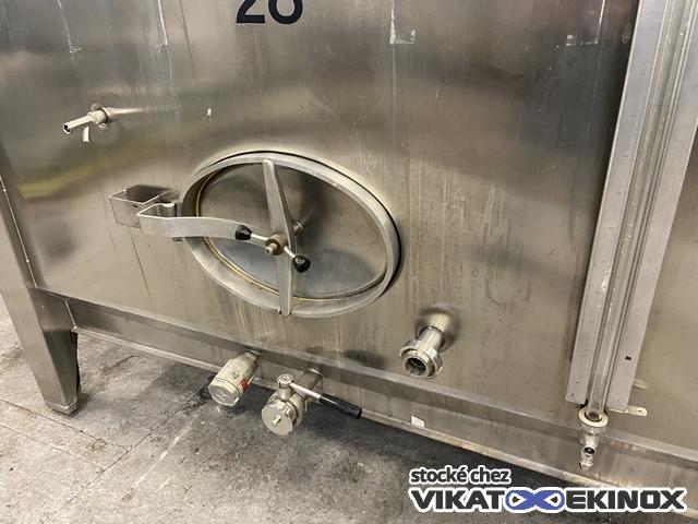 CSC container/ tank 5200 litres - S/S 304