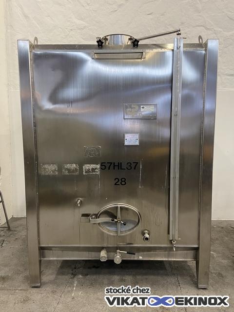 Container/ cuve 5200 litres inox 304 - CSC