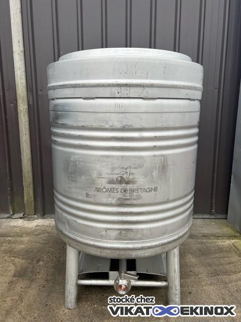 Container inox 800 litres alimentaire STOCKLIN