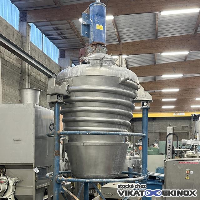 Mélangeur 2500 litres à double agitation inox 316  VMI RAYNERI type MULTIMIX MF04-45/7.5