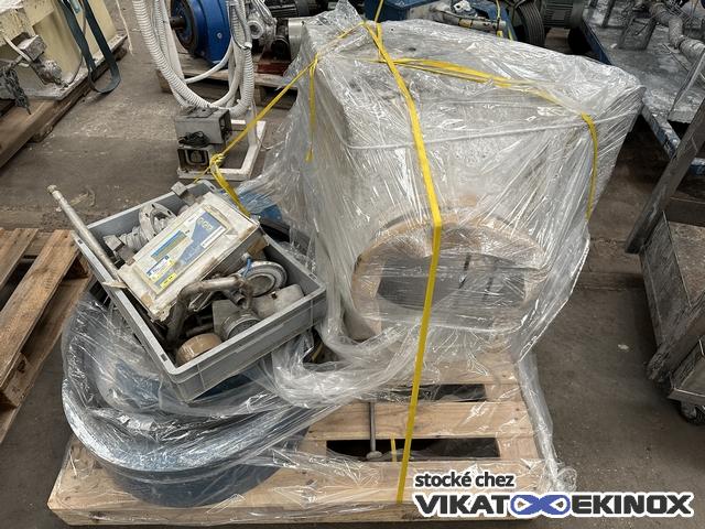 VMI RAYNERI double stirred mixer 2500 litres type MULTIMIX MF04-45/7.5