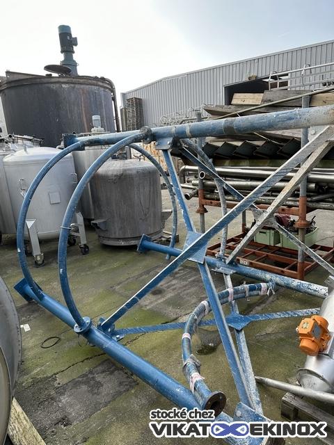 VMI RAYNERI double stirred mixer 2500 litres type MULTIMIX MF04-45/7.5