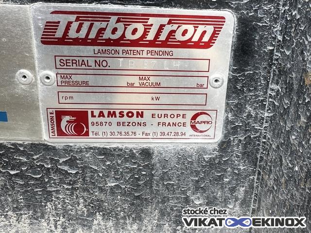 Centrale d'aspiration et de dépoussiérage 18,5 kW AIR Equipement Industriel avec surpresseur LAMSON TURBOTRON