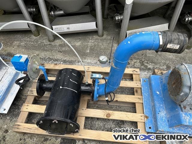 Centrale d'aspiration et de dépoussiérage 18,5 kW AIR Equipement Industriel avec surpresseur LAMSON TURBOTRON