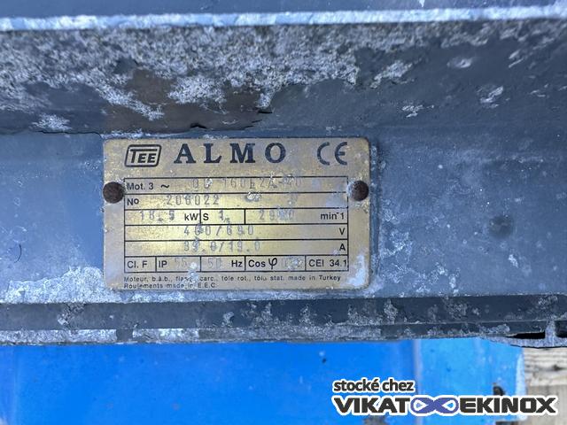 Centrale d'aspiration et de dépoussiérage 18,5 kW AIR Equipement industriel type CAC 145 06 33 avec surpresseur LAMSON TURBOTRON