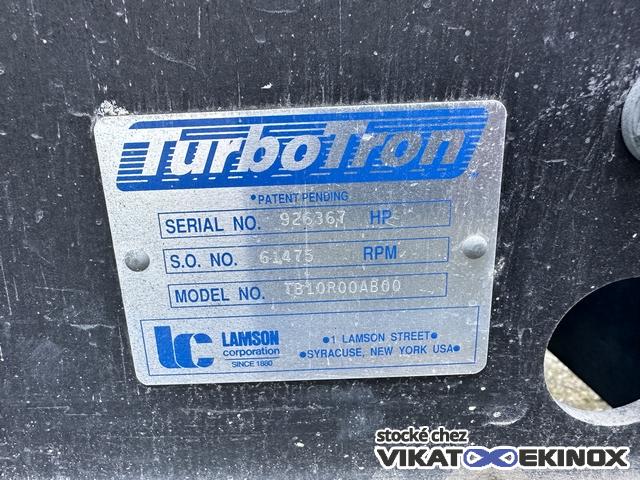 Centrale d'aspiration et de dépoussiérage 30 kW AIR Equipement Industriel avec surpresseur LAMSON TURBOTRON