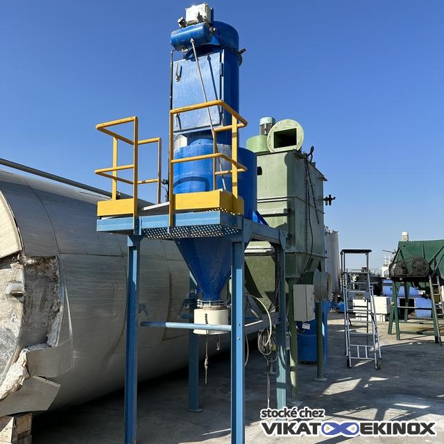 Centrale d'aspiration et de dépoussiérage 30 kW AIR Equipement Industriel avec surpresseur LAMSON TURBOTRON