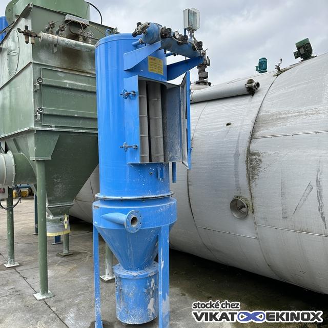 Centrale d'aspiration et de dépoussiérage 30 kW AIR Equipement Industriel avec surpresseur LAMSON