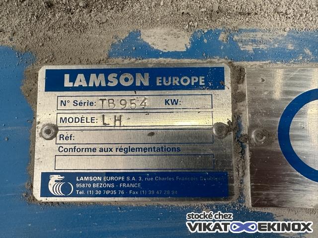 Centrale d'aspiration et de dépoussiérage 30 kW AIR Equipement Industriel avec surpresseur LAMSON