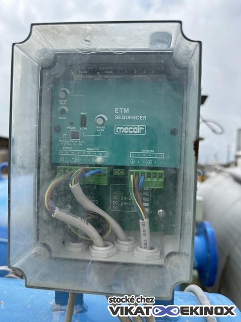 Centrale d'aspiration et de dépoussiérage 30 kW AIR Equipement Industriel avec surpresseur LAMSON