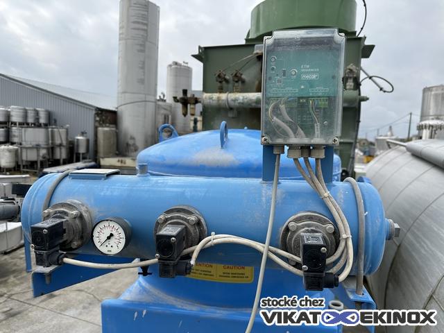 Centrale d'aspiration et de dépoussiérage 30 kW AIR Equipement Industriel avec surpresseur LAMSON