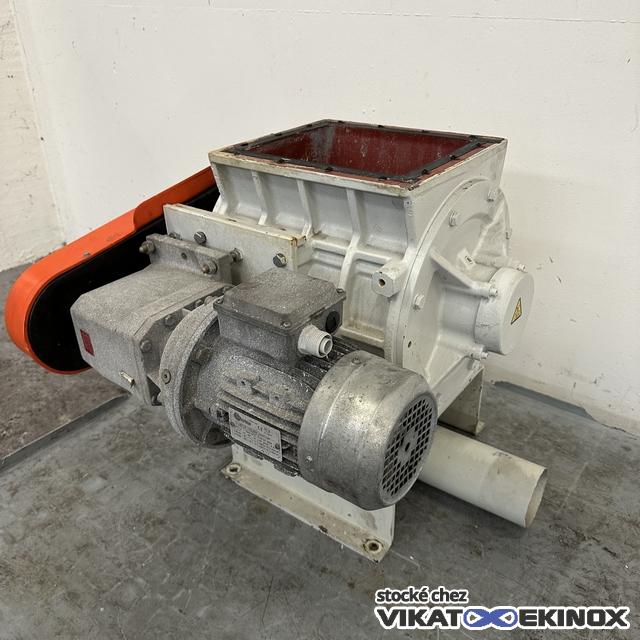 Vanne rotative écluse acier