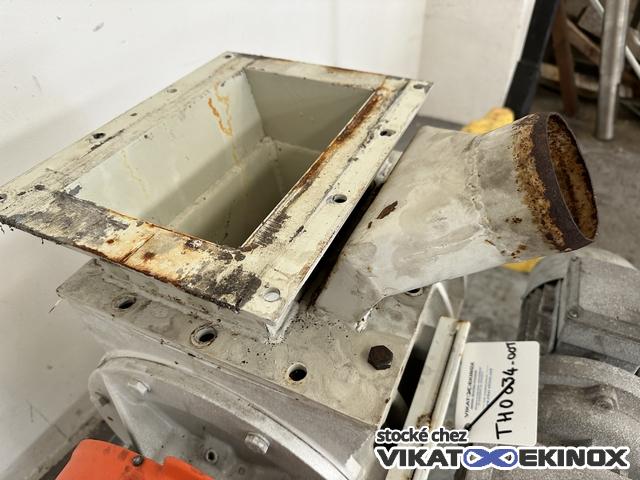 Vanne rotative écluse acier