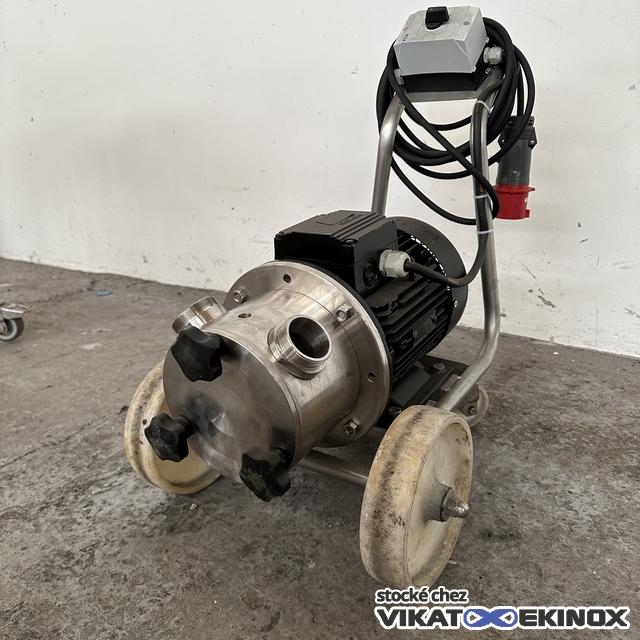 Pompe volumétrique à impulseur flexible - inox 316 WOLHFARTH type RAPID R/50/8