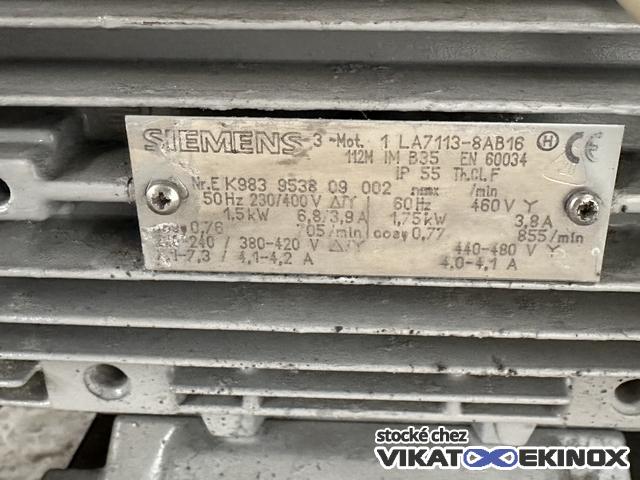 WOLHFARTH RAPID R/50/8 flexible impeller pump - S/S 316