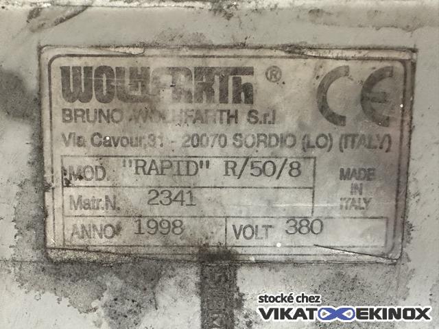 WOLHFARTH RAPID R/50/8 flexible impeller pump - S/S 316