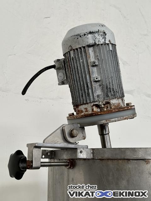Cuve 530 litres inox 304 agitée