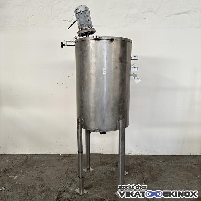 Cuve 530 litres inox 304 agitée