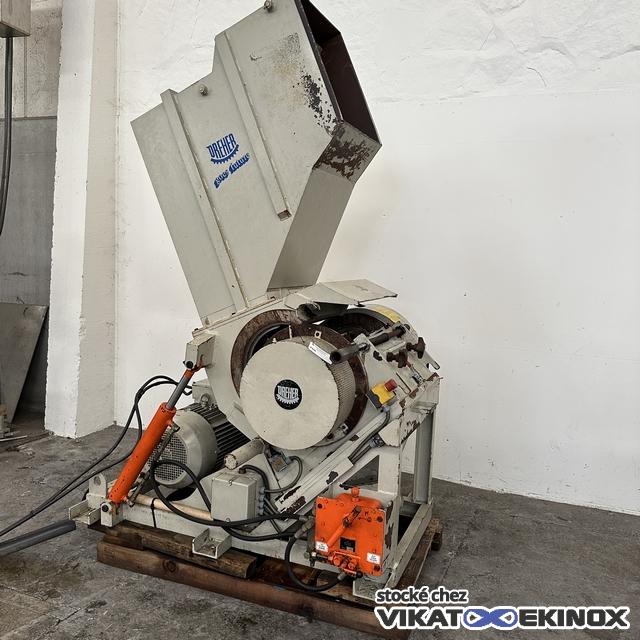Broyeur granulateur à 3 lames 22 kW DREHER type S34/52 GFS-SPEZ