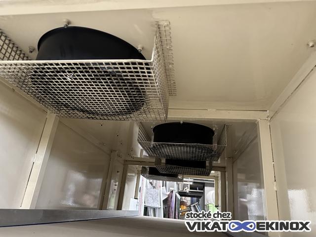 Convoyeur à bande avec tunnel ventilé MARTIPLAST Lg. 2600 mm