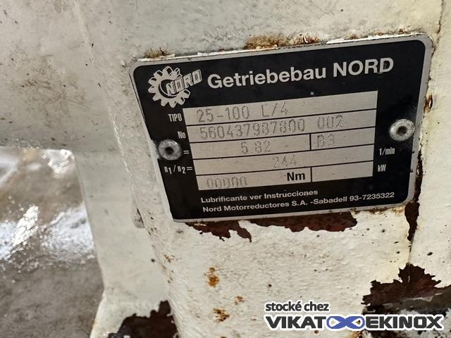 INOXPA 165 SD S/S positive displacement pump with helical rotor - 6m3/h 30 mCE - 2,2 kW