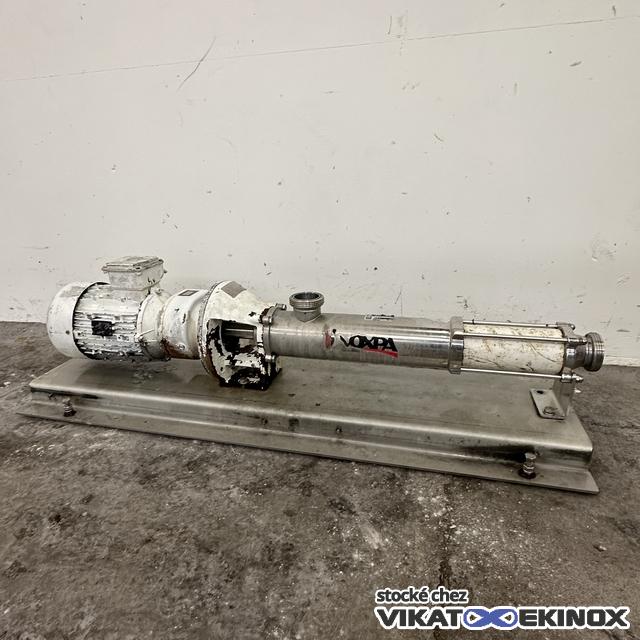 Pompe à vis excentrée 7,3 m3/h inox 4 kW INOXPA type KSF-40