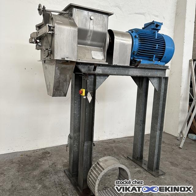 Broyeur râpe 22 kw inox