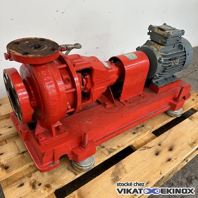 Pompe centrifuge acier 17m3/h à 24 m SALMSON type NI-65-40-160