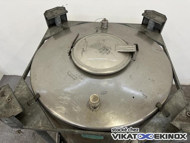 Container 1251 litres inox 304 AZZINI