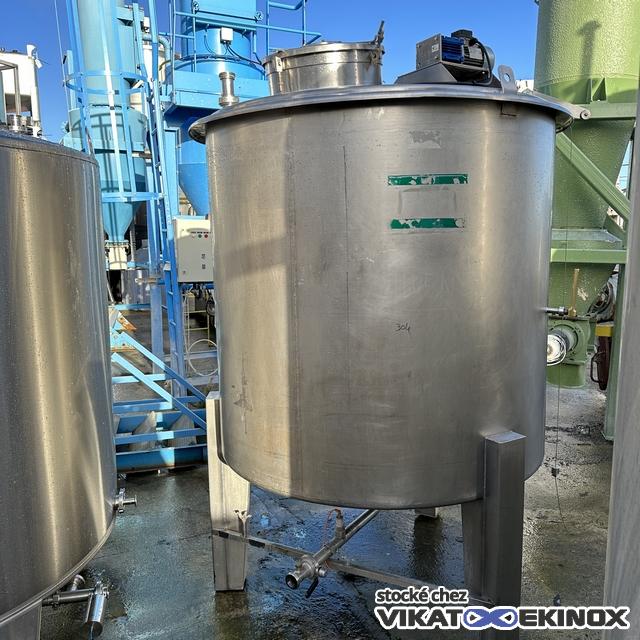 Cuve inox agitée 3200 litres