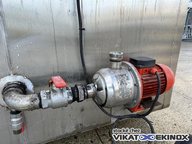 Bac à glace inox 2 tonnes SERAP type SRP 164