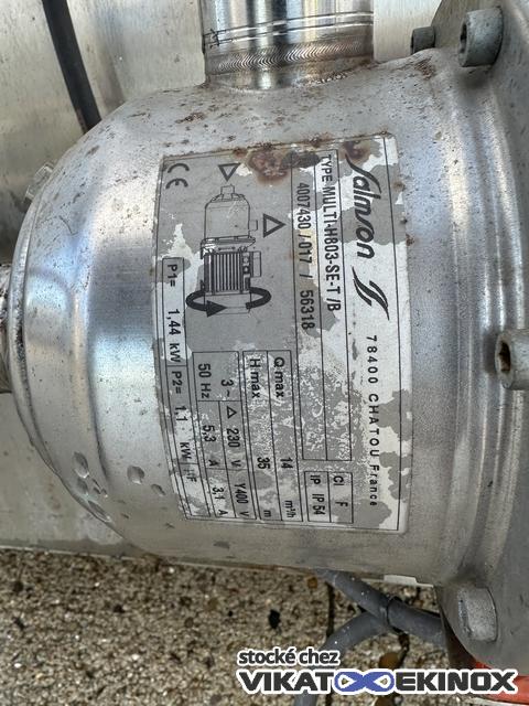 Bac à glace inox 2 tonnes SERAP type SRP 164