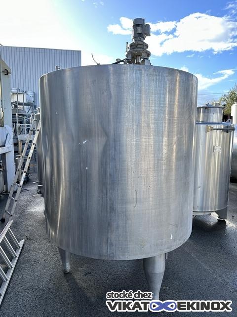 3200L agitated S/S tank with insulation
