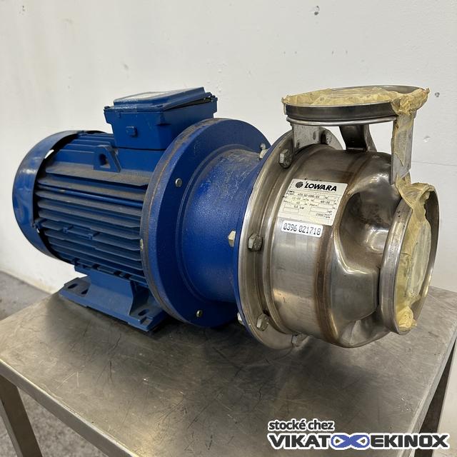 Pompe centrifuge inox 33m3/h à 38m LOWARA type HTS 32-200/55