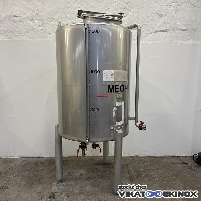 Cuve 1500 litres inox SERIACO