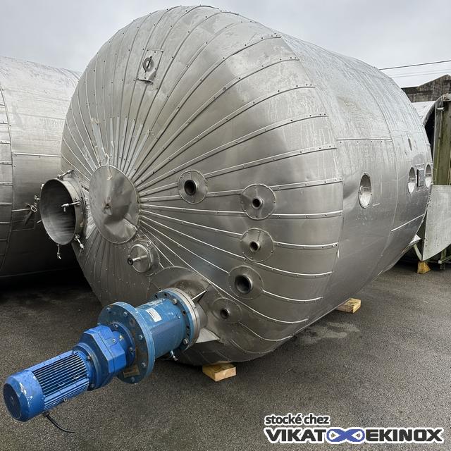 Cuve agitée 12750 litres inox 316L VALOREL VMI RAYNERI