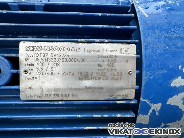 12750L agitated tank - S/S 316L - VALOREL VMI RAYNERI