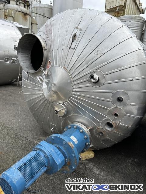 8400L agitated tank - S/S 316L - VALOREL VMI RAYNERI