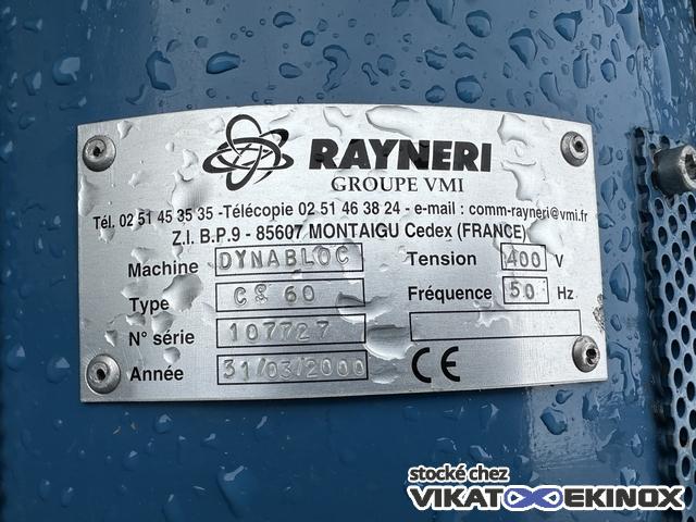 8400L agitated tank - S/S 316L - VALOREL VMI RAYNERI