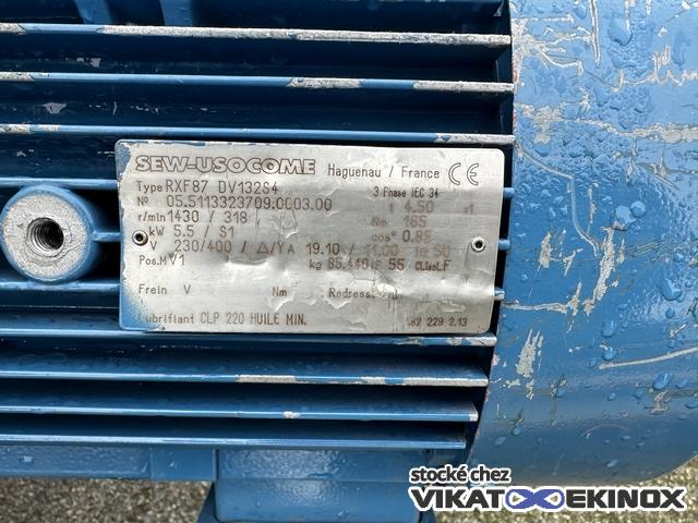 8400L agitated tank - S/S 316L - VALOREL VMI RAYNERI