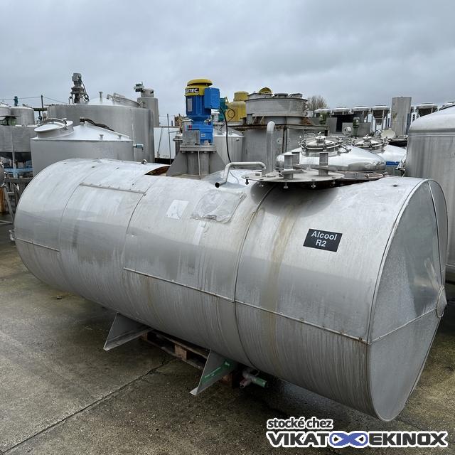 Cuve agitée 3600 litres calorifugée