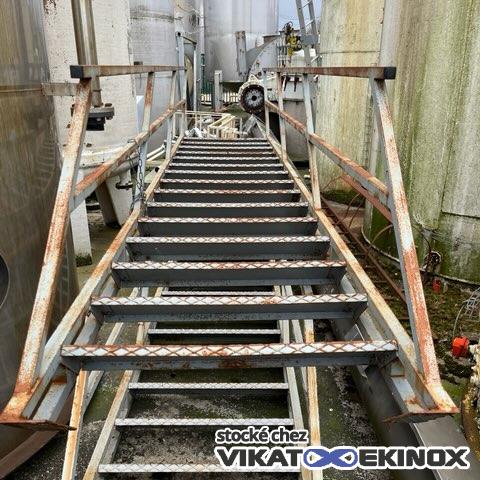 Escalier 15 marches Lg 4520 mm