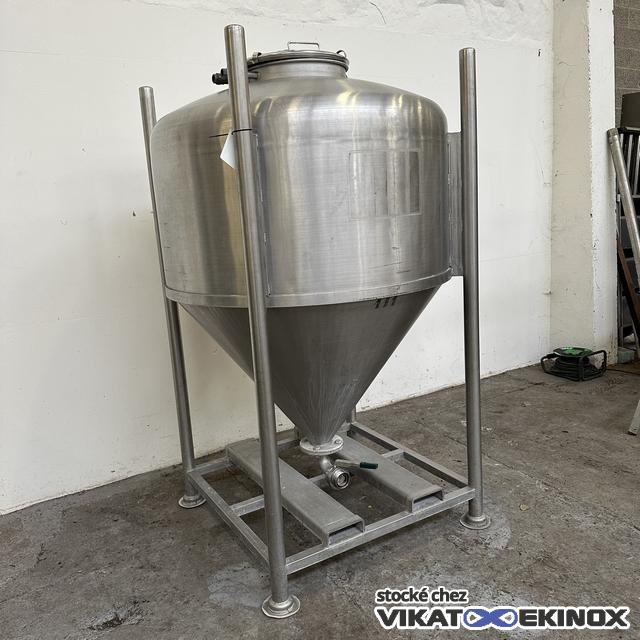 Container inox 900 litres