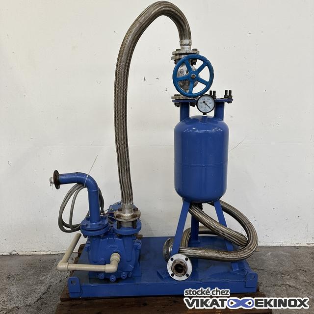 Pompe à vide à anneau liquide 5.5 kw 180 m3/h YHZKB type 5K-3D - Acier