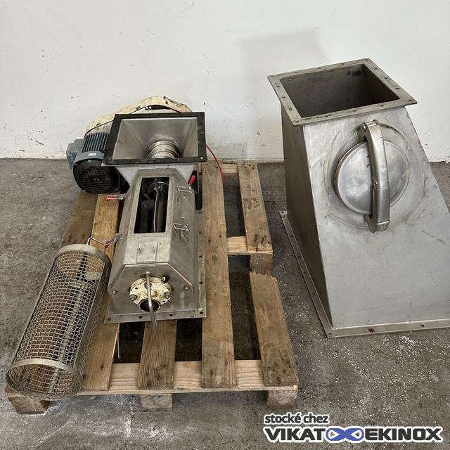 Tamis centrifuge inox