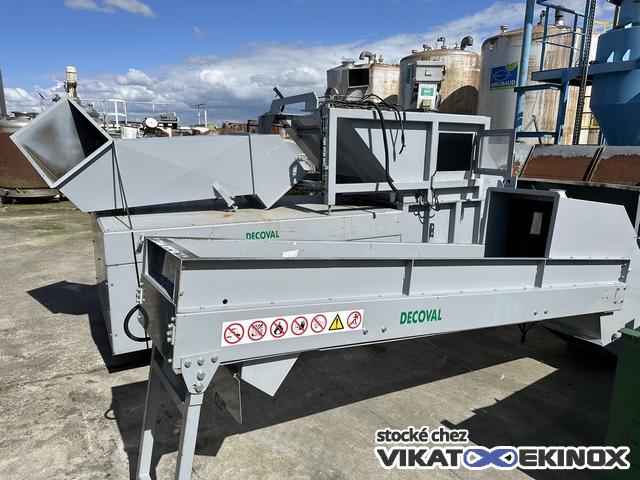DECOVAL SATRIND shredding and compacting unit type PACK 1500 + 3K7/30