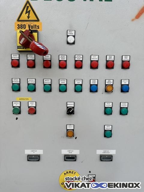 DECOVAL SATRIND shredding and compacting unit type PACK 1500 + 3K7/30