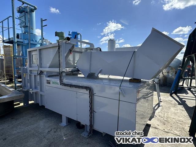 DECOVAL SATRIND shredding and compacting unit type PACK 1500 + 3K7/30