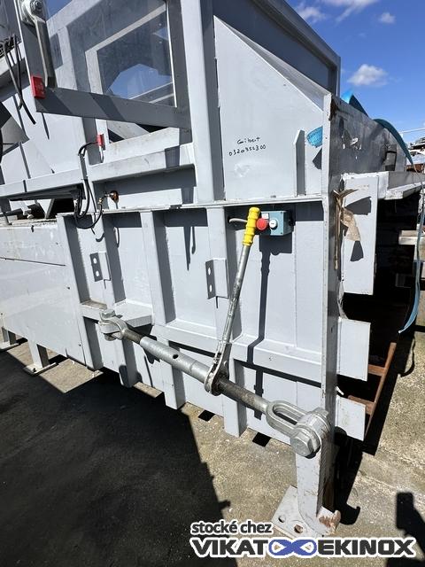 DECOVAL SATRIND shredding and compacting unit type PACK 1500 + 3K7/30